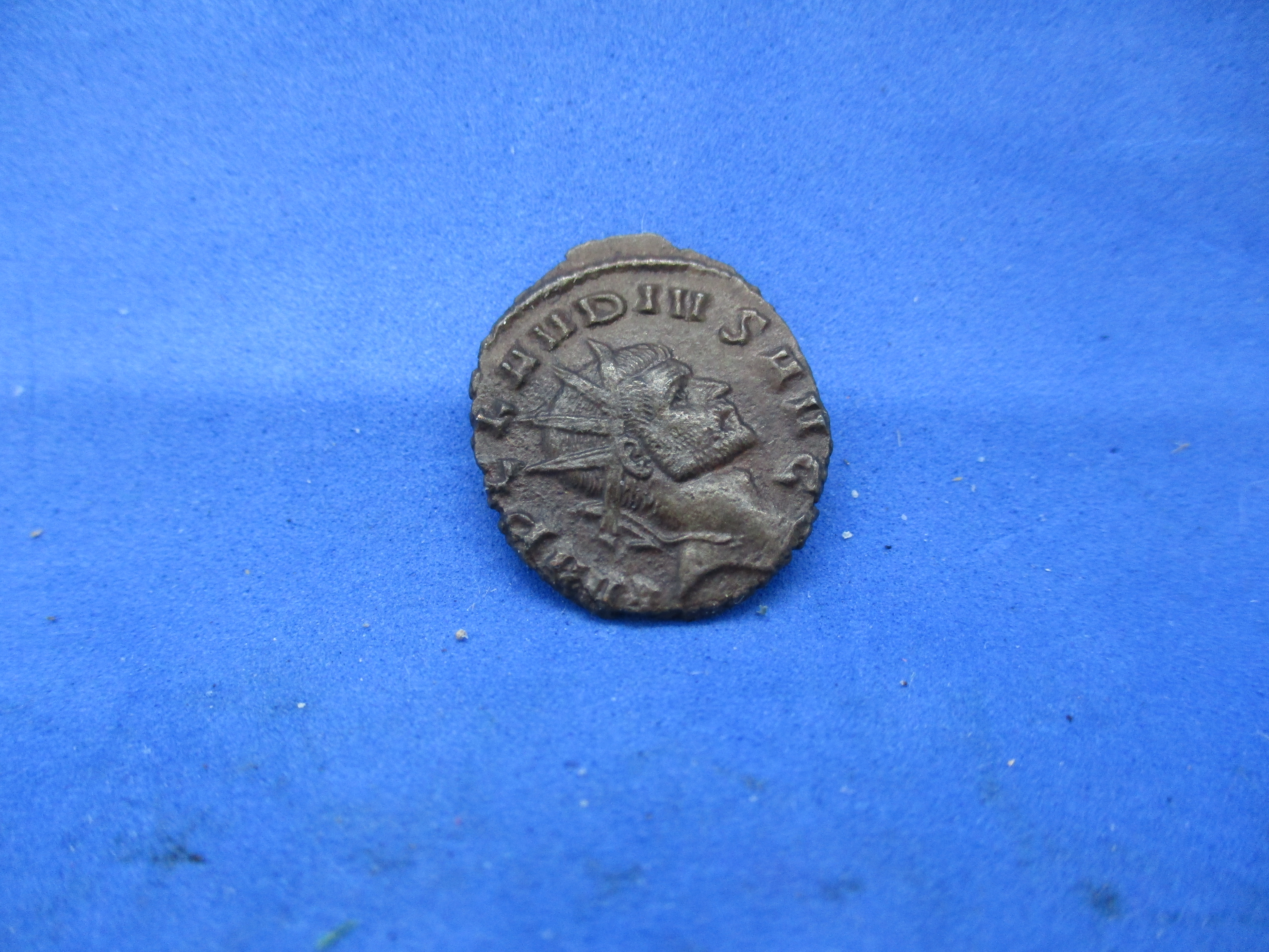 Roman Empire Claudius II 268-270 Bronze Antoninianus Radiate Head AU