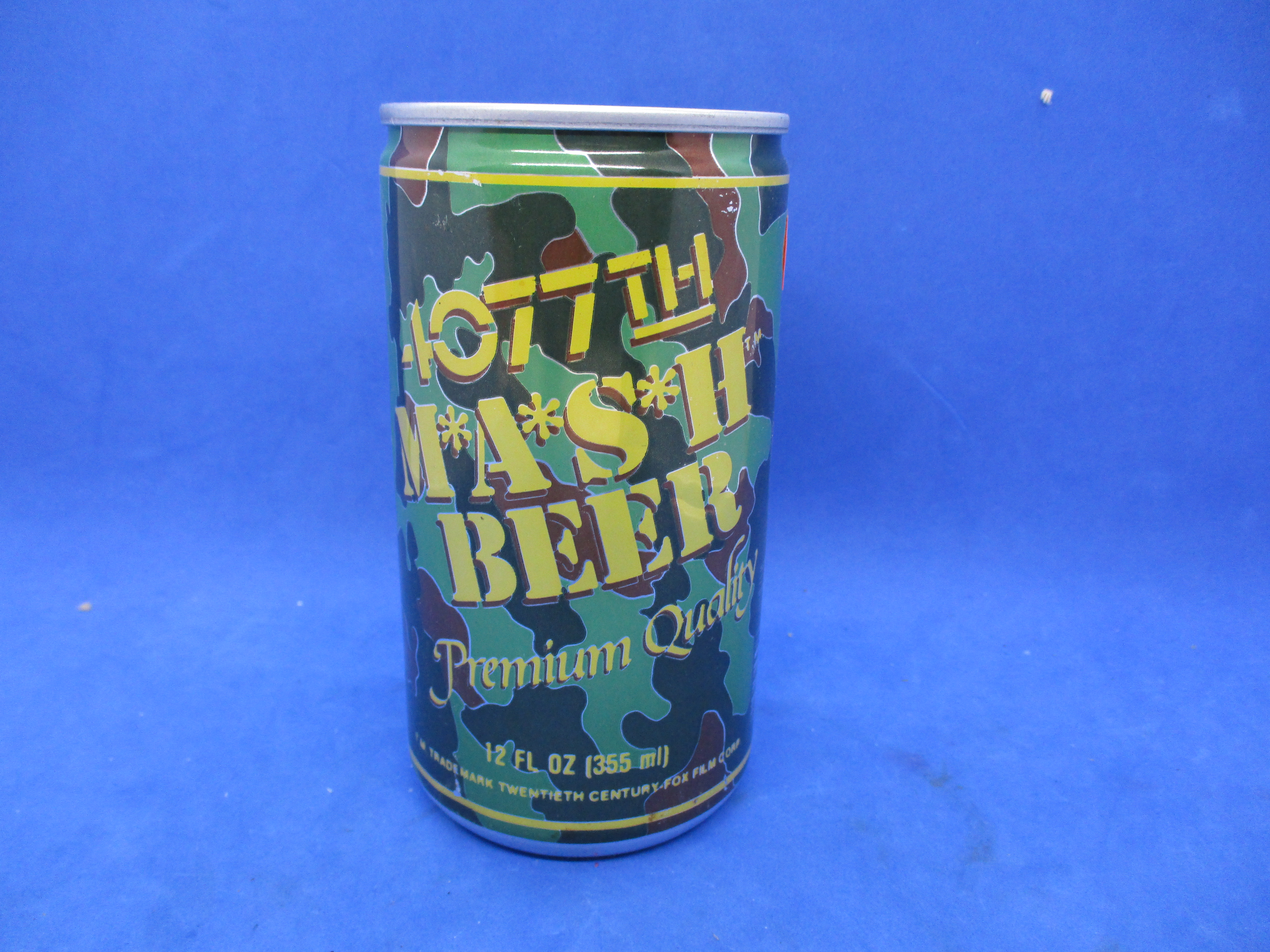 VINTAGE 4077th M*A*S*H* BEER CAN EMPTY