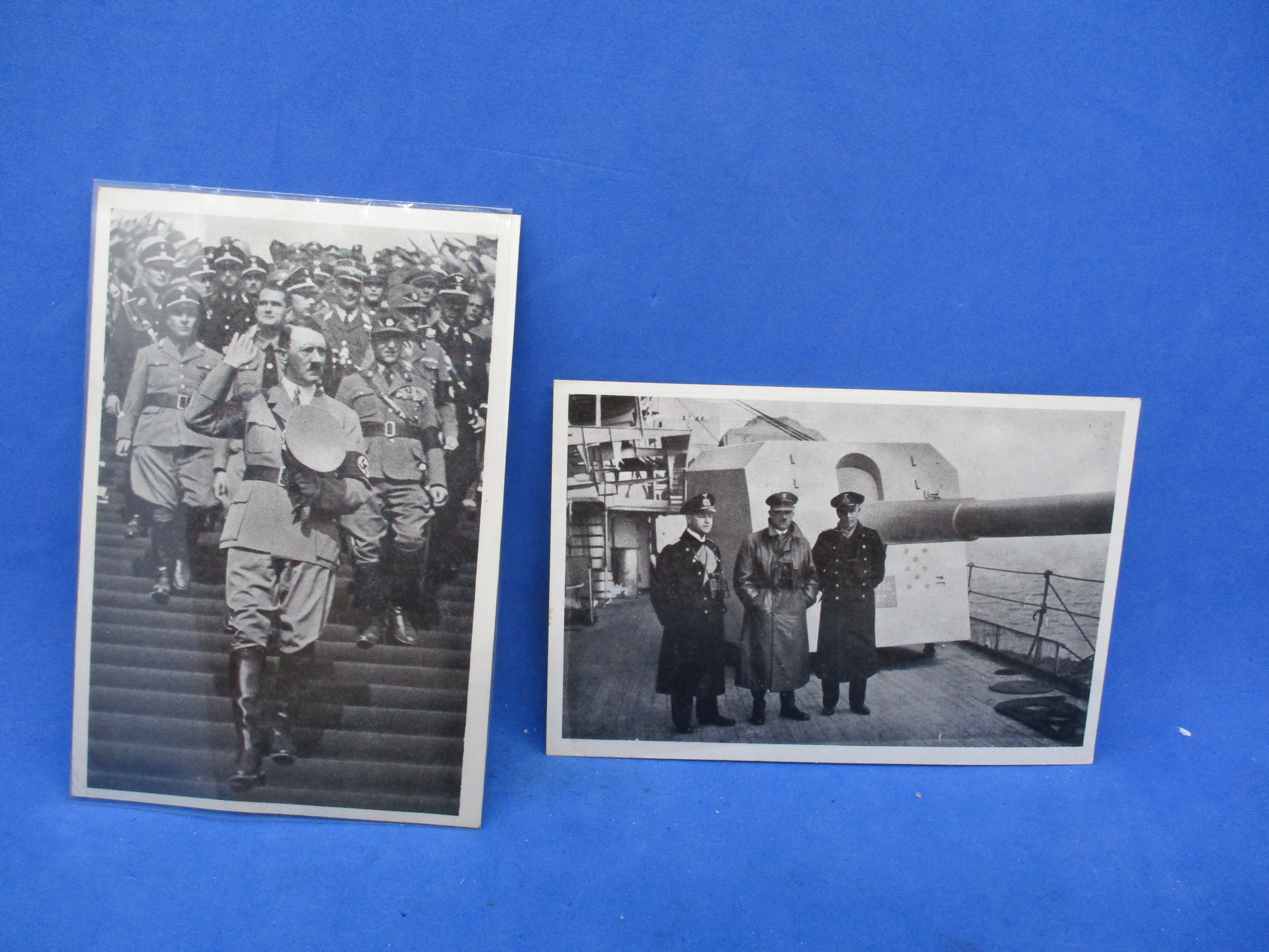 1930’s Adolf Hitler Germany photo cards double sided nice condition