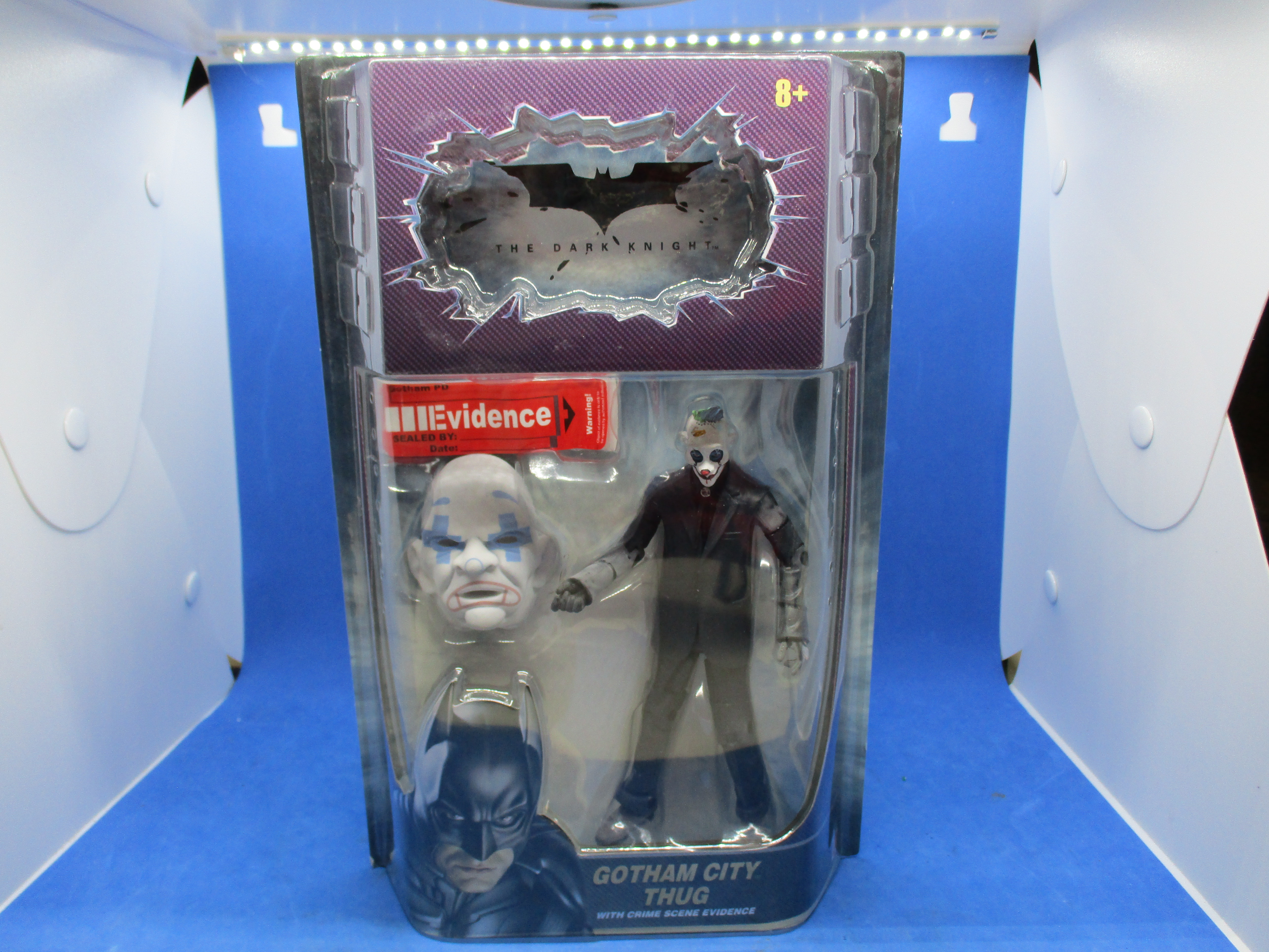 Batman The Dark Knight Gotham City Thug Figure Lot -Cross eyes Mask Variant