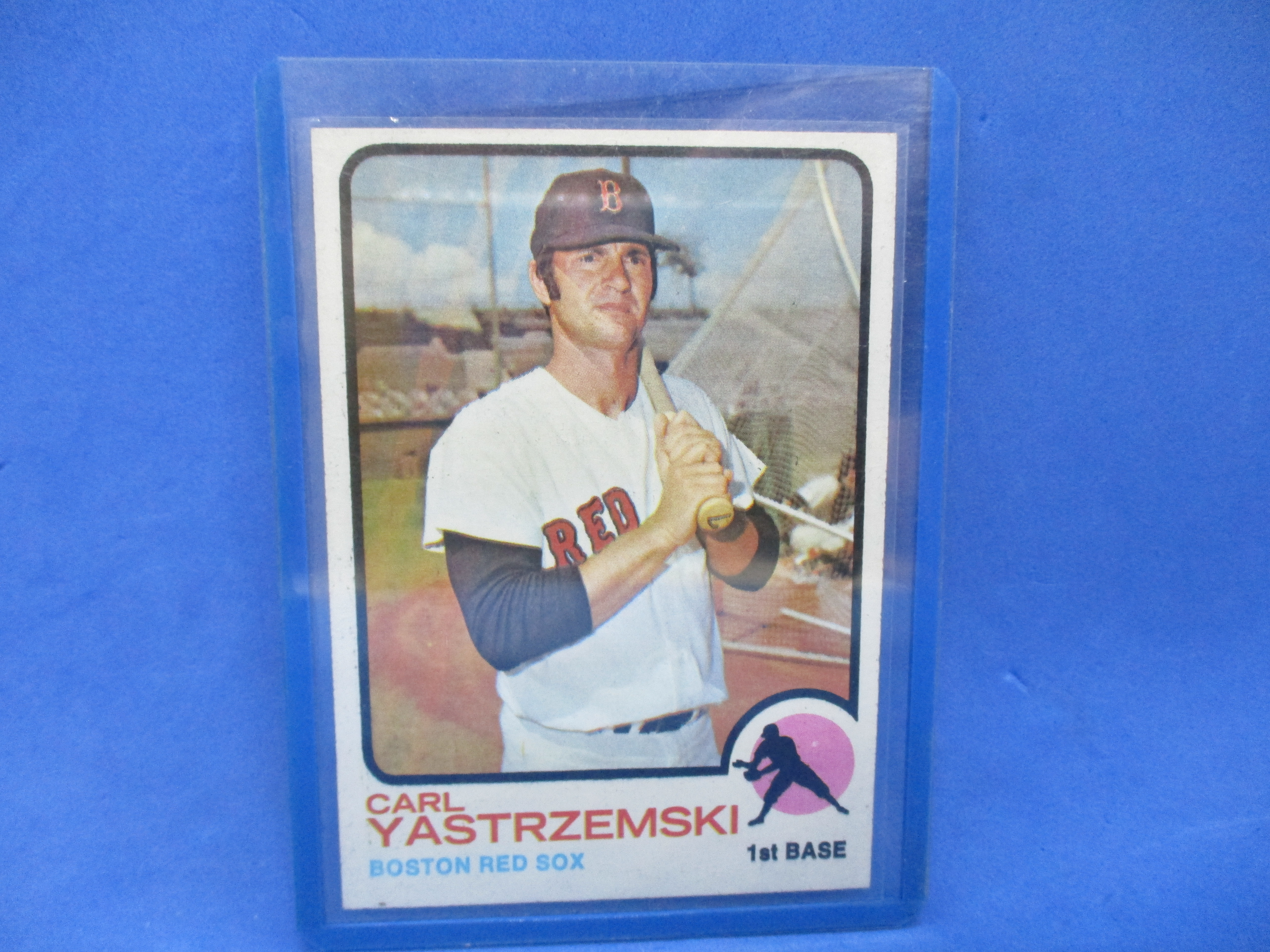 1973 Topps Baseball #245 Carl Yastrzemski EX/EX+ Boston Red Sox HOF Triple Crown