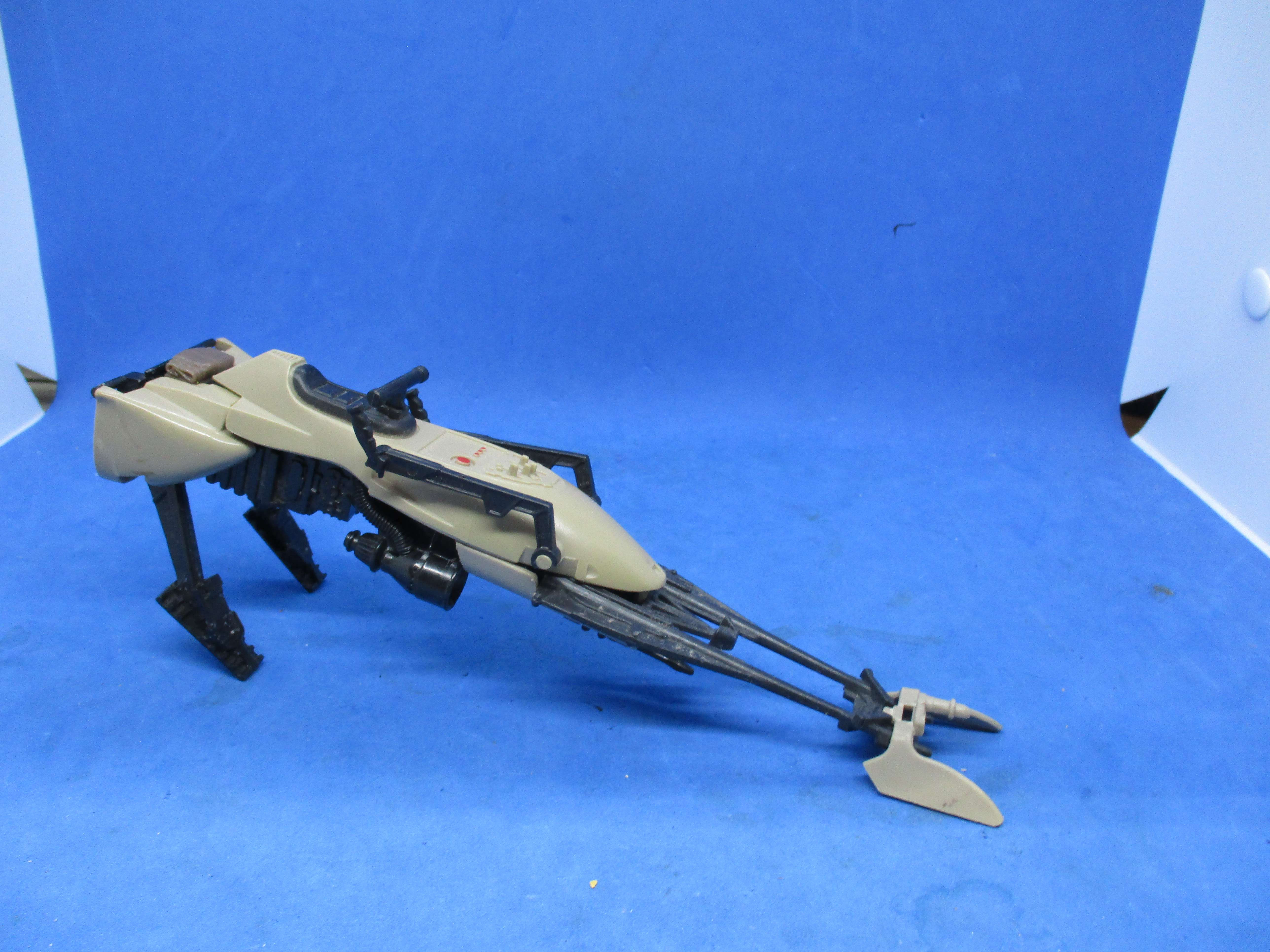 Vintage 1983 Star Wars SPEEDER BIKE Near Complete Parts Kenner