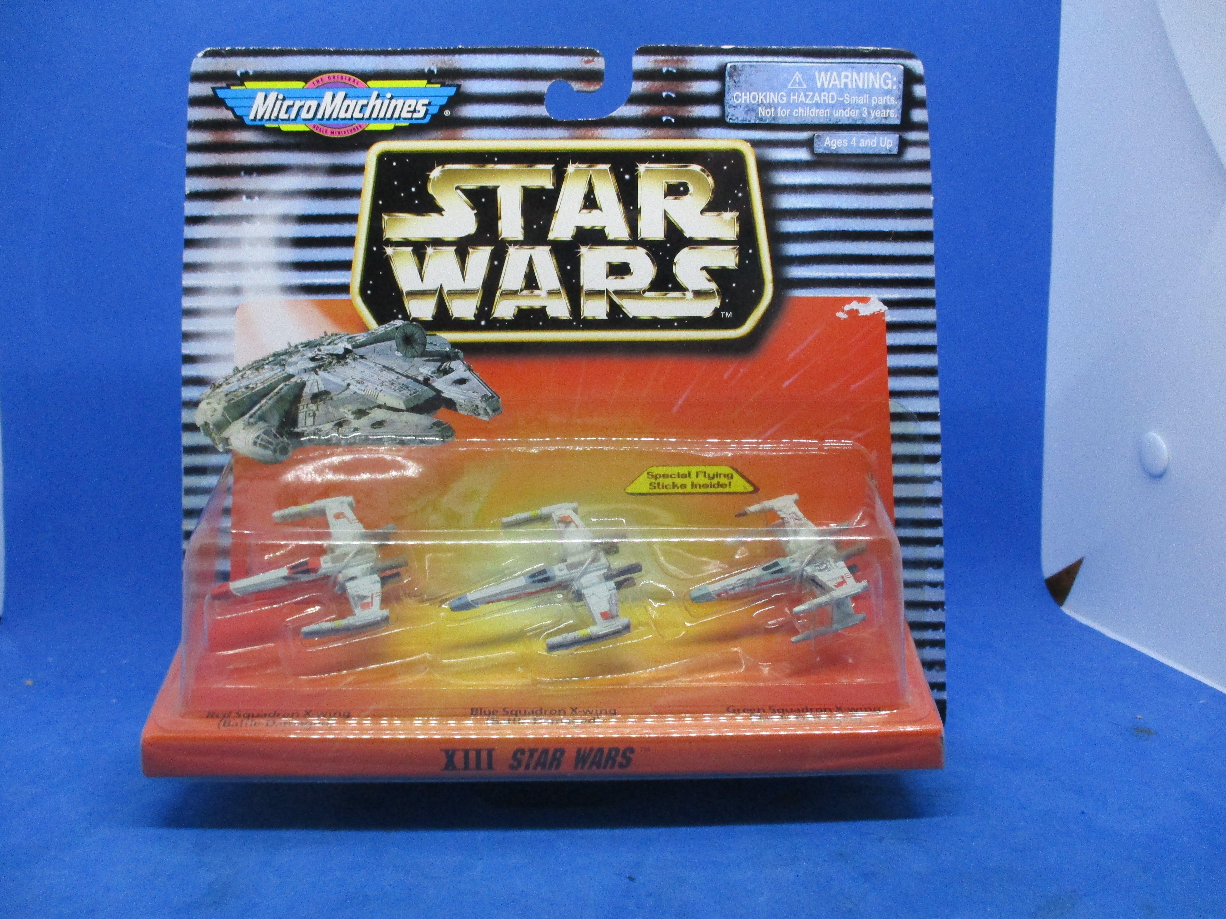 Vintage 1996 Star Wars Micro Machines 65860 #13 XIII X-Wing Squad Galoob